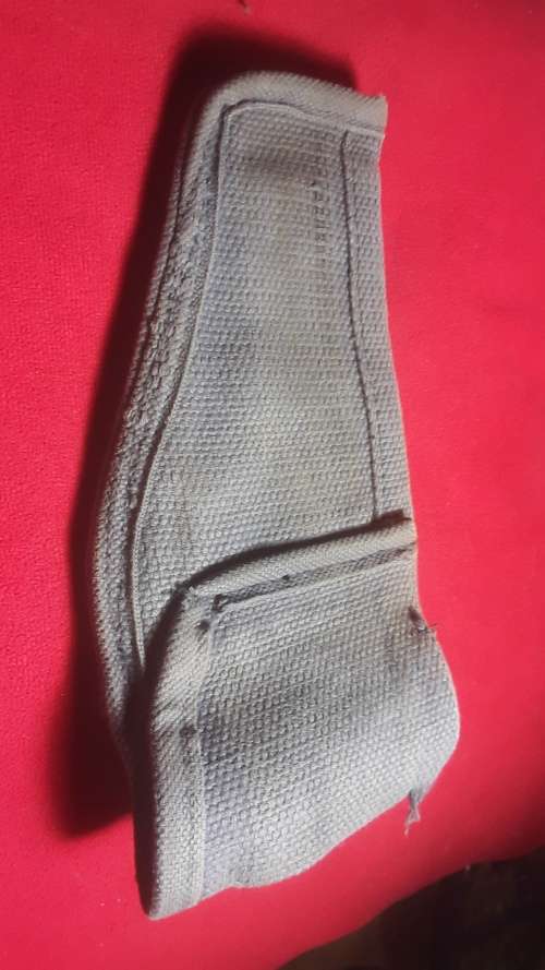 KOEVOET ISSUED 1979 9MM PISTOL HOLSTER WITH MAGAZINE POUCH.FIRST INTAKE.