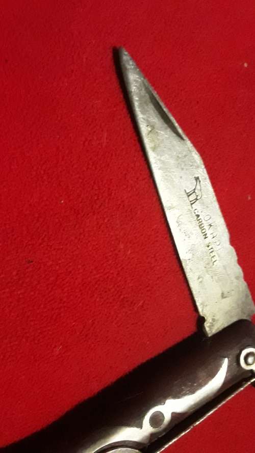 OKAPI KNIFE WITH WOODEN HANDLE