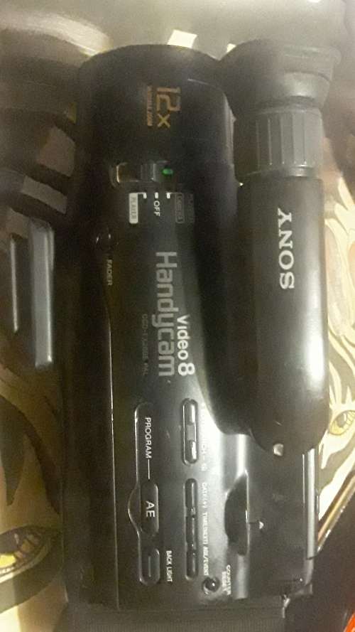 sony video 8 handycam 12x video camera recoder