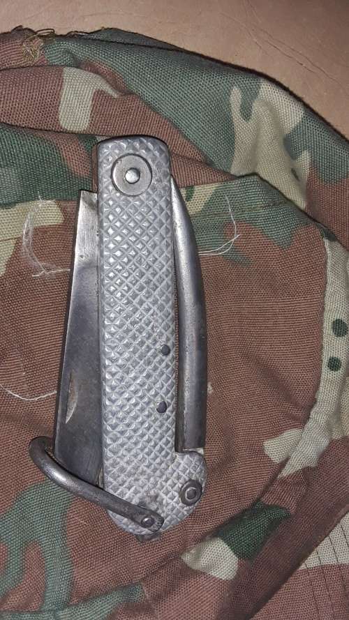 ANTIQUE `43 J RODGERS WW2 BRITISH NAVAL NAVY SAILORS BOSUN RIGGING ROPE KNIFE