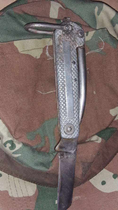 ANTIQUE `43 J RODGERS WW2 BRITISH NAVAL NAVY SAILORS BOSUN RIGGING ROPE KNIFE