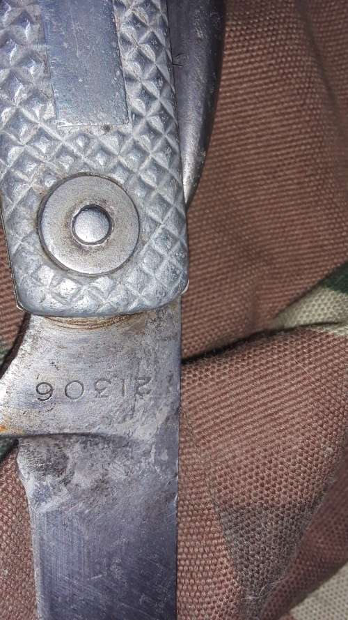 ANTIQUE `43 J RODGERS WW2 BRITISH NAVAL NAVY SAILORS BOSUN RIGGING ROPE KNIFE