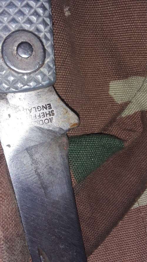 ANTIQUE `43 J RODGERS WW2 BRITISH NAVAL NAVY SAILORS BOSUN RIGGING ROPE KNIFE