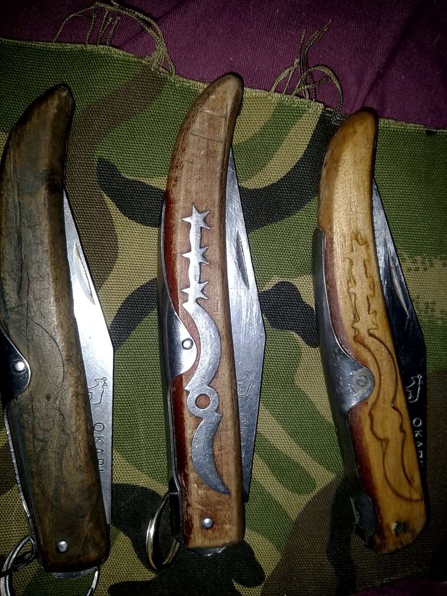 OKAPI FOLDING KNIVES