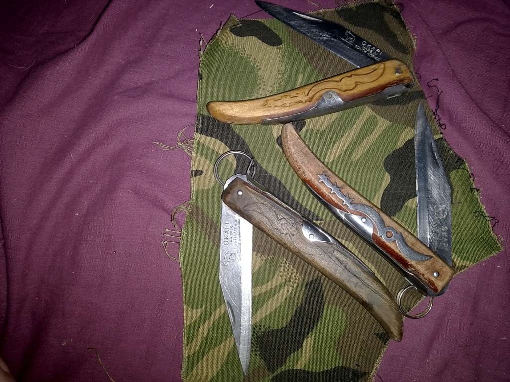 OKAPI FOLDING KNIVES