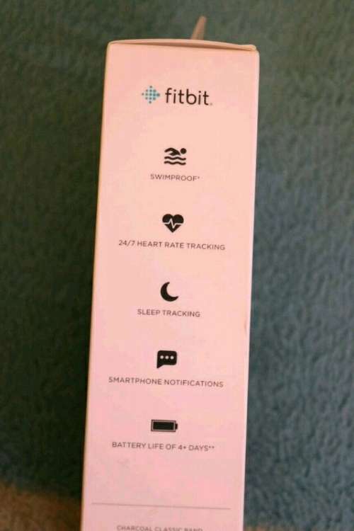 Fitbit versa Lite Charcoal New Sealed