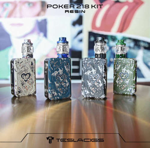 VAPE TESLACIGS POKER 218 KIT - vape vape vape vape