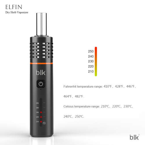 BLK ELFIN Dry Herb Vaporizer