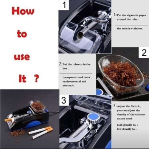 New Electric Cigarette Automatic Cigarette Rolling Machine-stock available now