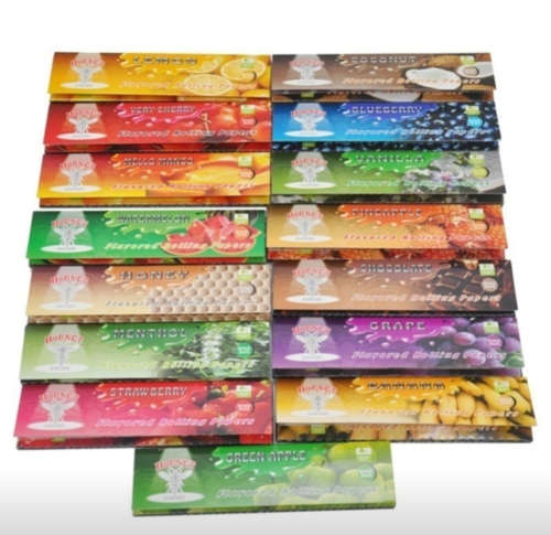 10 * Hornet Flavored Rolling Paper Mixed Flavor 10 Pieces-tobacco Rolling Paper