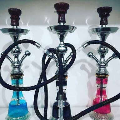 HUBBLY BUBBLY Medium Genuine Egyptian TOP MARK (2 Pipe) Hookah