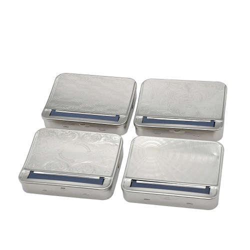 Automatic Cigarettes Tobacco Rolling Machine Metal Box 78mm Case - Small size