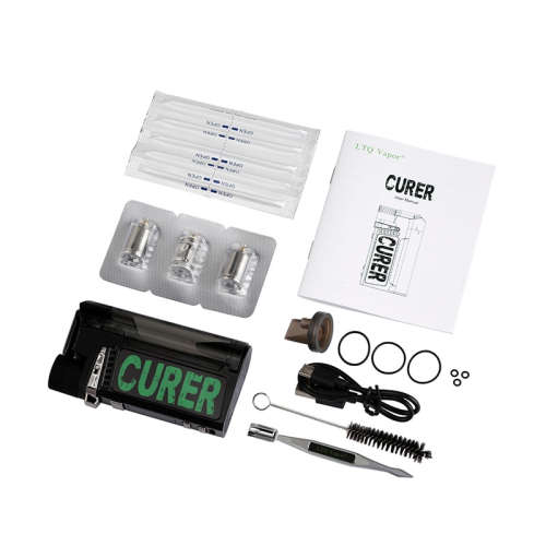 LTQ Vapor Curer Dry Herb Wax Oil 3-in-1 TC     Vaporizer Kit 1500mAh