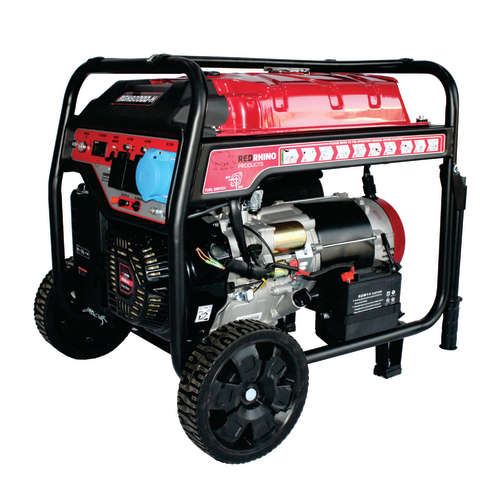 Red Rhino - 7.7kw Petrol Generator - 9KVA