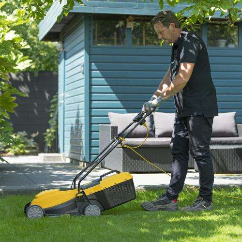Power Plus - 1300w Lawnmower + 250w Trimmer - 320mm