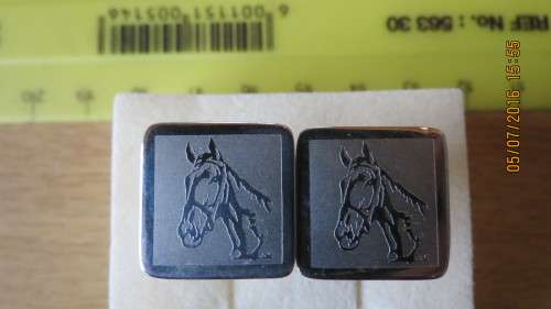 set of men's cufflinks, as per photo