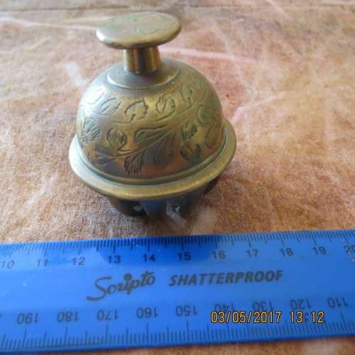 Brass Claw Bell, no clinger, as per photo