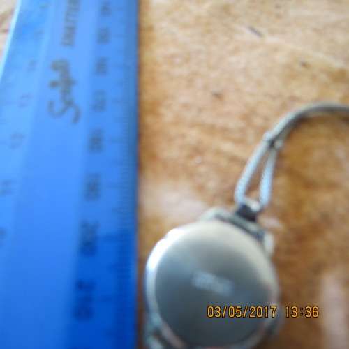 Ladies Oris wrist watch, needs glass, sold as is, as per photo