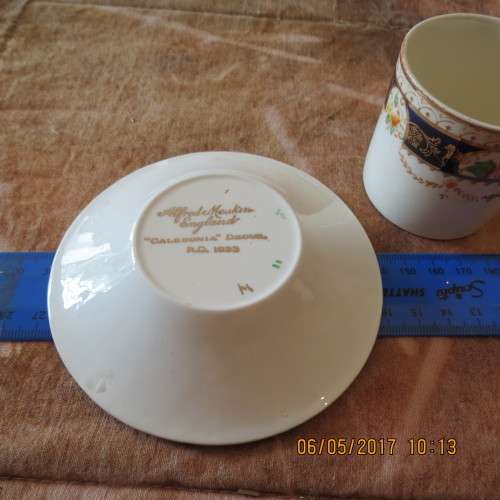 Alfred Meakin Caledonia coffee cup and saucer, as per photo