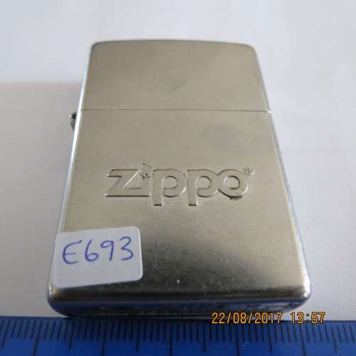Stainless Steel Zippo lighter, as per photo