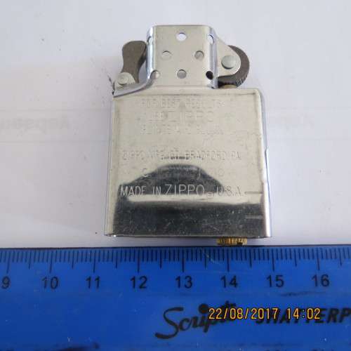 Original inner for Zippo lighter, stainless steel, new, as per photo