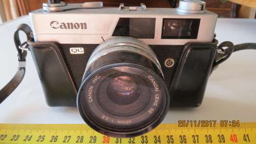 Canon QL 25 camera, as per photo