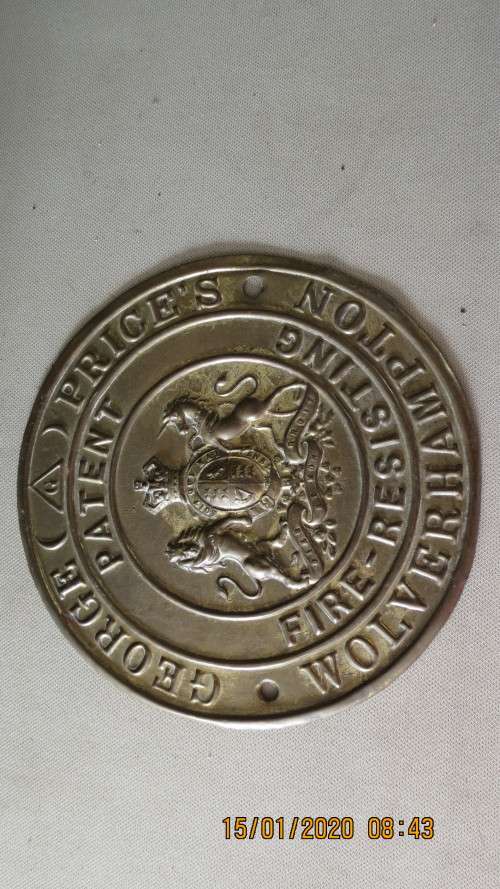 George Prices Wolverhampton plaque, as per photo