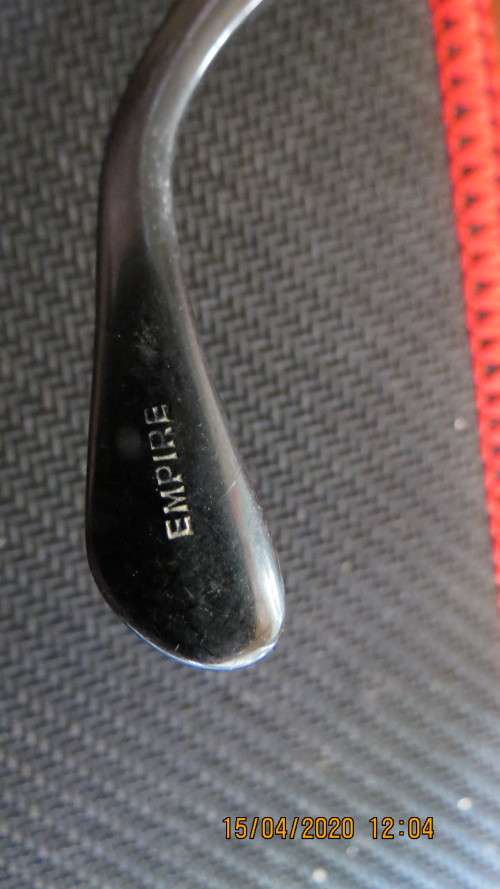 black frame vintage splendour stanley glasses, as per photo