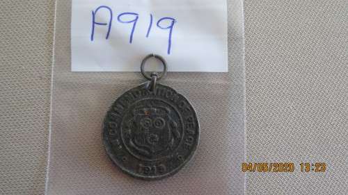 WW1 Peace medal, 1919, as per photo