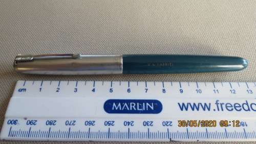 Parker fountain pen with V.N. Gabriel engraved in it, as per photo