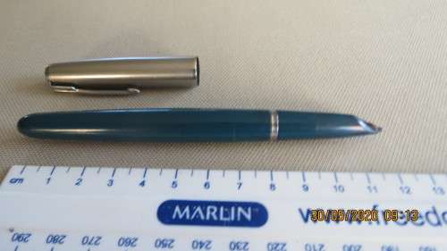 Parker fountain pen with V.N. Gabriel engraved in it, as per photo