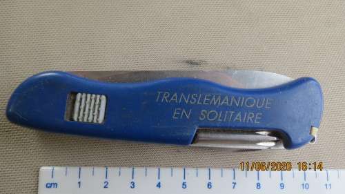 Translemanique En Solitaire folding knife, as per photo