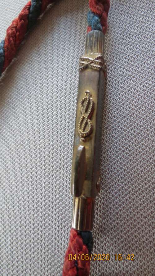 very rare Italian Lanyard WW2, as per photo