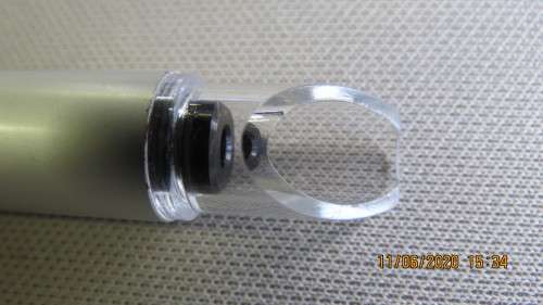 hand held microscope, Fuji Film 25 times, as per photo