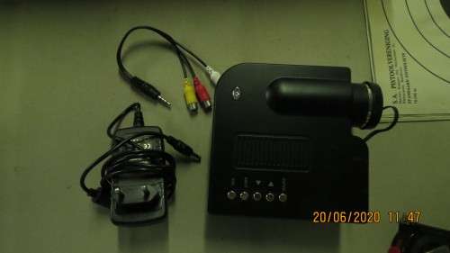 LED Projector still in box, as per photo's