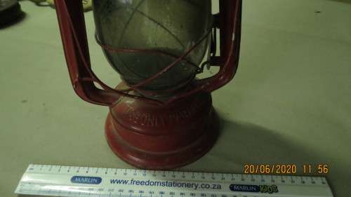 paraffin lamp, 29 cm high, as per photo