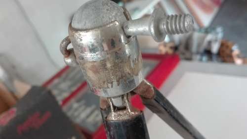 antique tripod, needs some cleaning up, as per photo