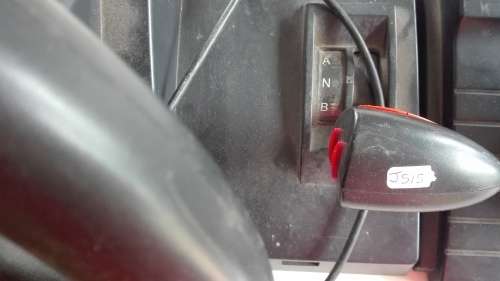 Genius steering wheel and pedals for computer games,slightly damaged,......,as per photos