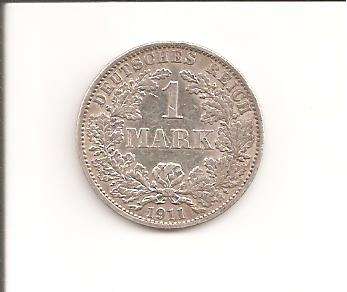 Germany, 1 Mark, 1911A, UNC, as per scan