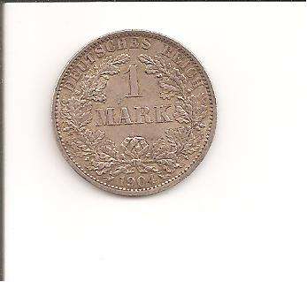 Germany, 1 Mark, 1904A, A-ANC, as per scan