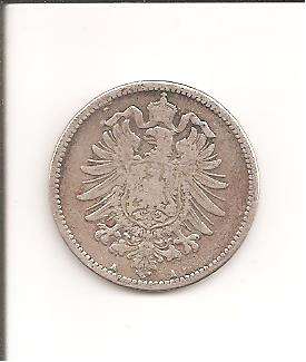 Germany, 1 Mark, 1880A, F, as per scan