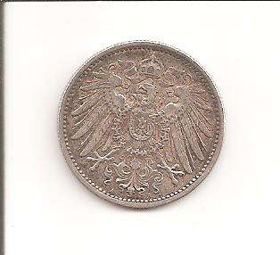 Germany, 1 Mark, 1898A, VF, as per scan