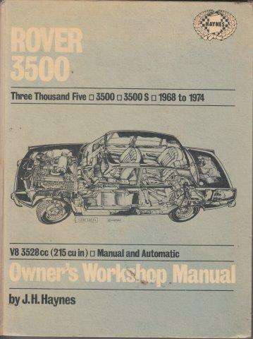 Rover 3500 Owner's Workshop Manual