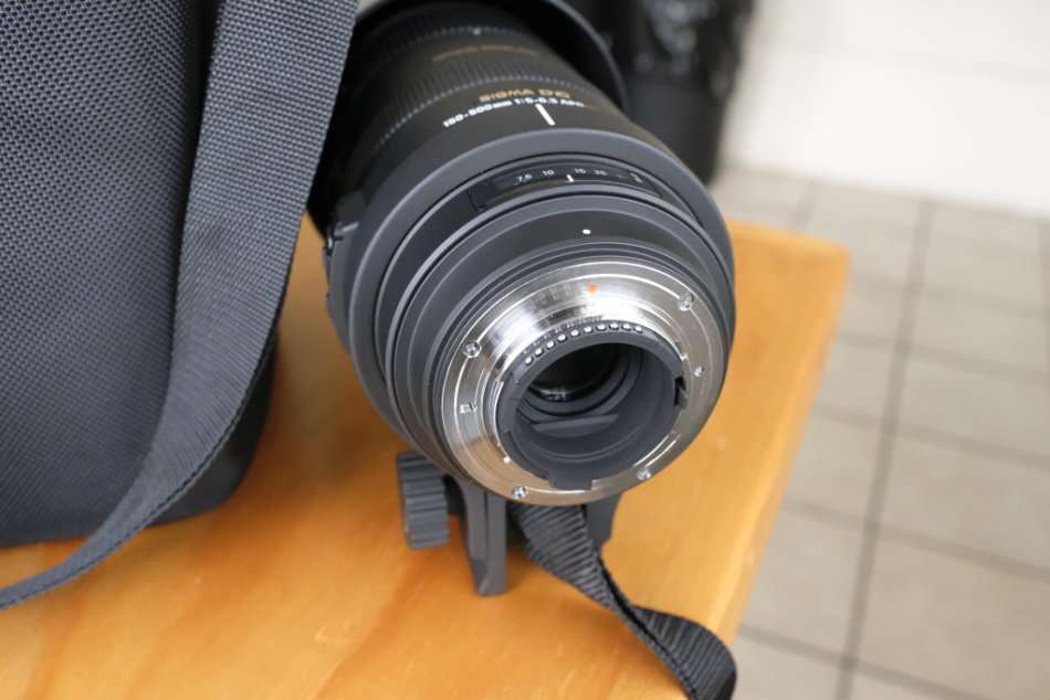 Sigma 150-500mm F5-6.3 APO DG OS HSM Telephoto Lens - Nikon