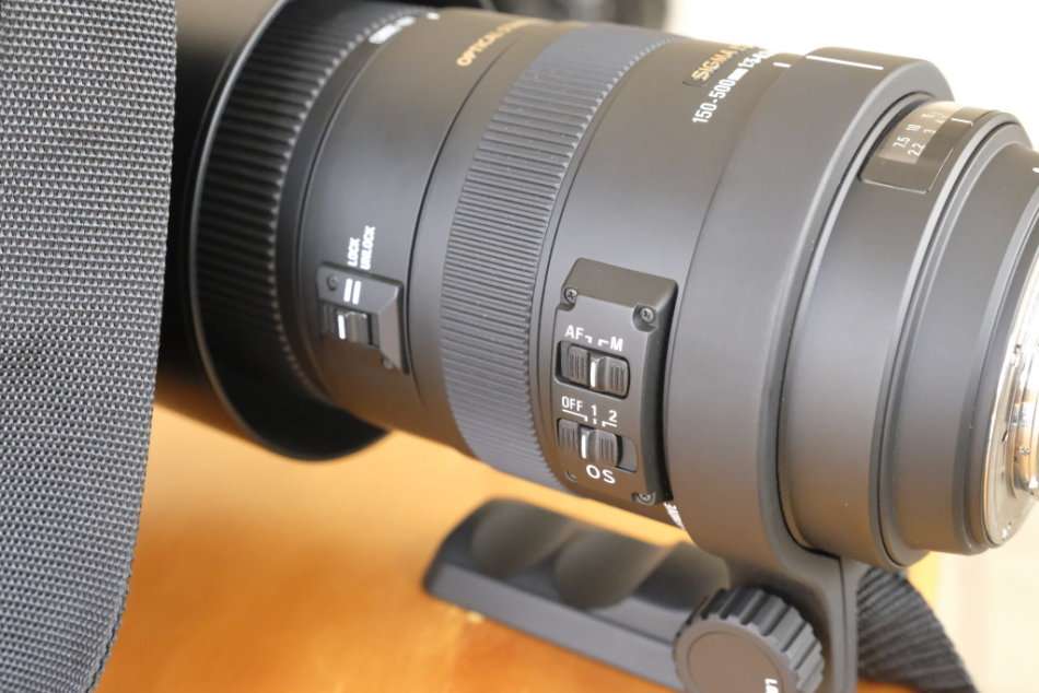 Sigma 150-500mm F5-6.3 APO DG OS HSM Telephoto Lens - Nikon