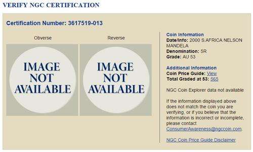 2000 MANDELA SMILEY - AU53