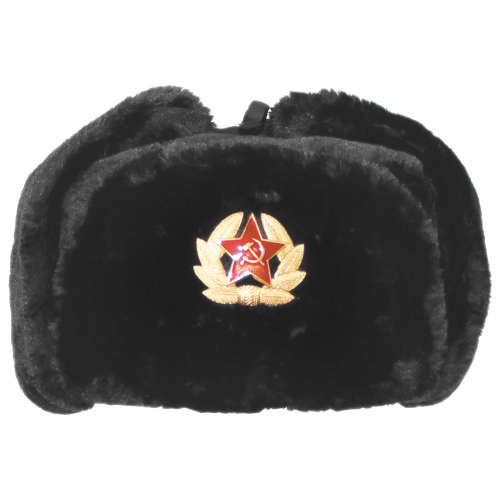 USSR Military / KGB style Winter Hat Ushanka