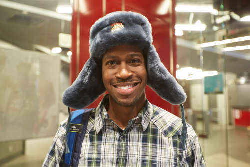 Russian Cossack Fur Hat Ushanka (Military / KGB style)