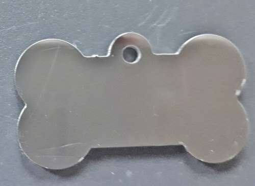 ENGRAVABLE STAINLESS STEEL MILITARY DOG TAGS