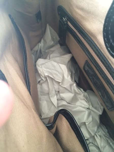 Burberry "Nova' black-trimmed tote - unused